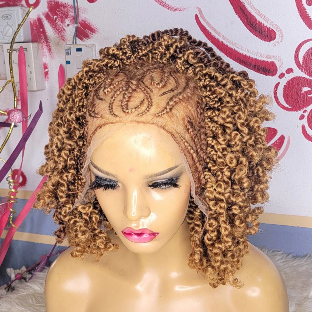 Shop front lace springtwists wig